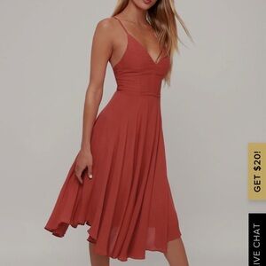 Lulu’s Lace Up Dress